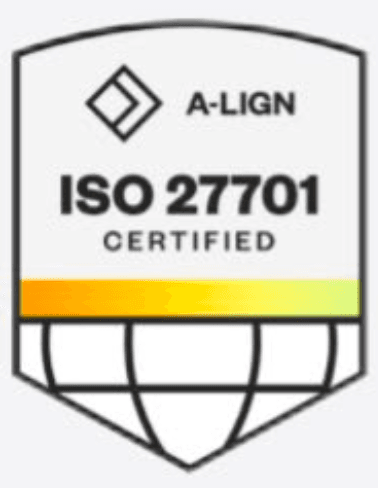 ISO 27701 Certified by A-LIGN